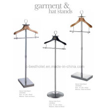 Stand de vêtement de vêtement pour homme Garment Stand Valet Stand